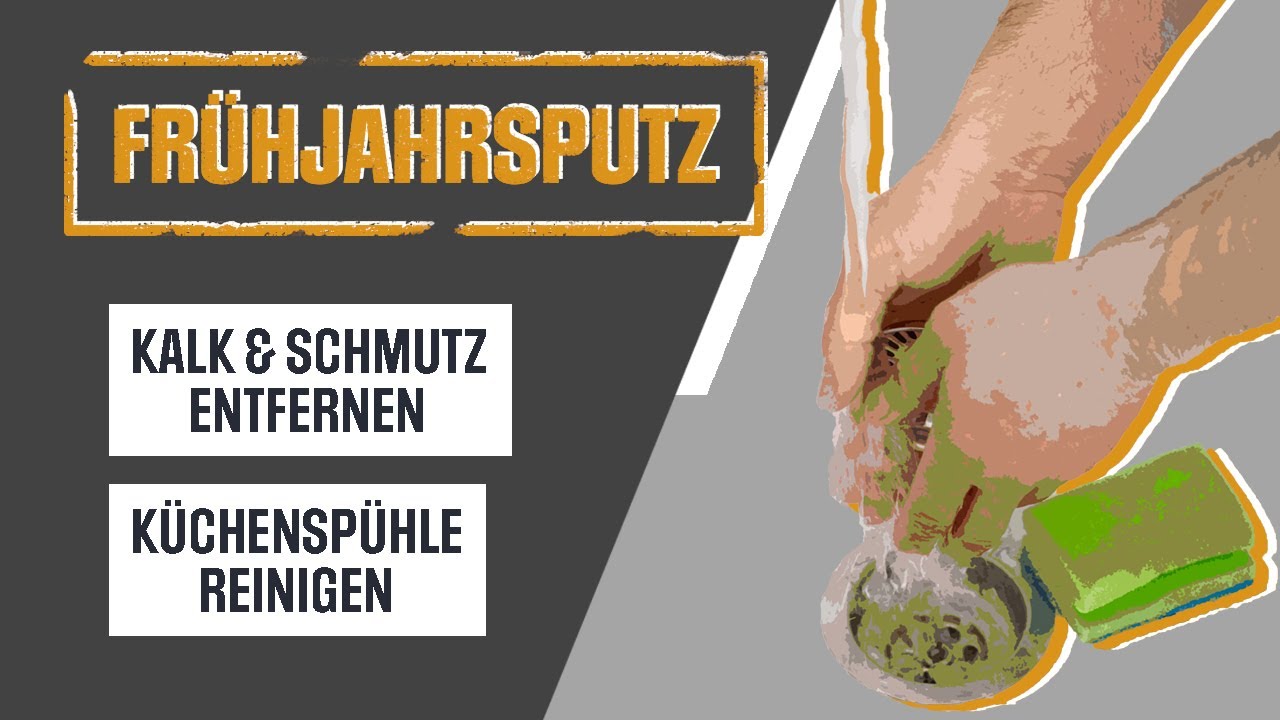 Küchenspüle reinigen – Entfernung von Kalk und Schmutz an Armaturen