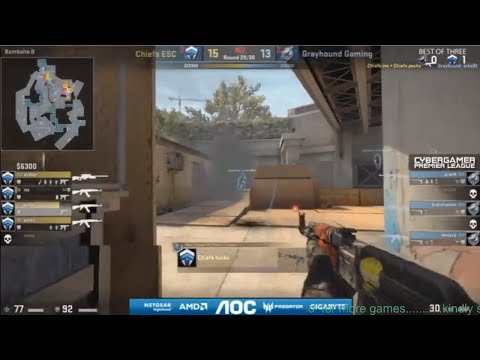 CS GO  EnVyus VS Heroic at dreamhacks   cs go Chiefs ESC vs Grayhound gaming