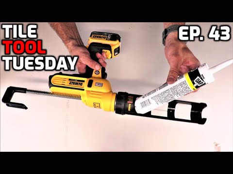 DEWALT 20V Cordless Caulking Gun Review
