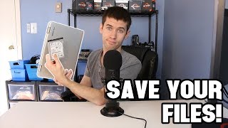 How to Save Files from a Broken Laptop