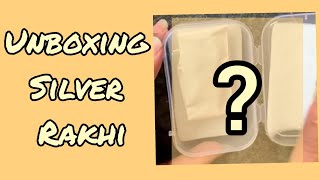 Unboxing Silver Rakhi 🤩 || Raksha Bandhan || Mallika Forum