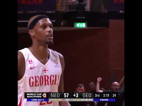 Thaddus Mcfadden with 20 Points vs  Netherlands