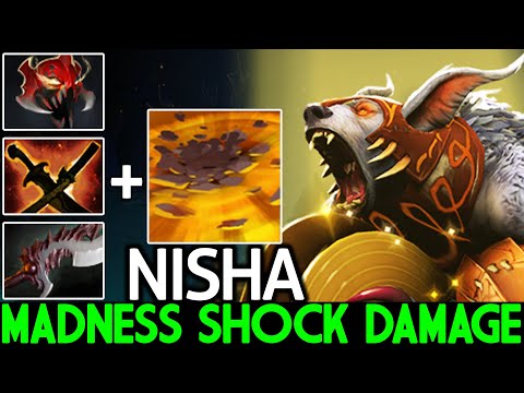 NISHA [Ursa] Madness Carry Shocking Damage Aggressive Play 7.26 Dota 2