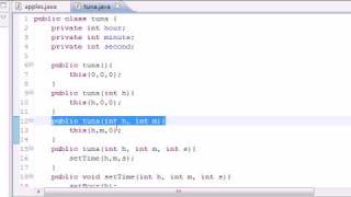 Java Programming Tutorial - 41 - Building Objects for Constructors