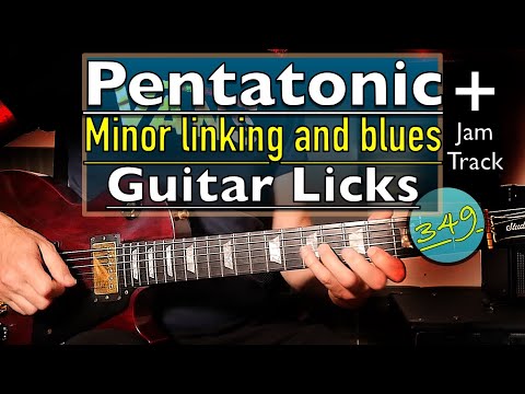 Linking minor scales and the blues - Lick Friday week 349 - Plus jam track!!!!