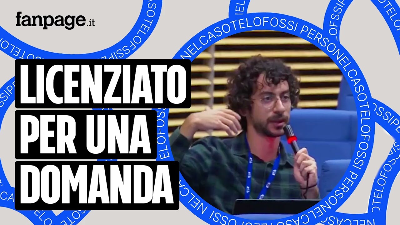 Perché la storia del giornalista italiano licenziato per la domanda su Israele deve preoccuparci