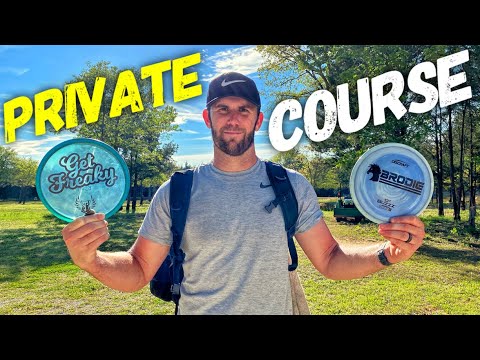 Can I Beat The Course Record (Epic Private Course) | Front 9