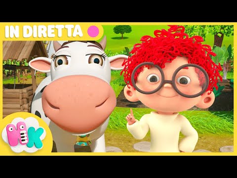 🥳🎶 Le Più Belle Canzoni per Bambini! 🥁🚌 Animali, Fattoria e molto altro! | HeyKids in Italiano