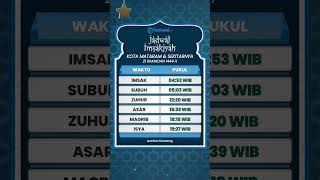 Jadwal Imsak 21 Ramadan 1444 H  Untuk Daerah Kota Mataram dan Sekitarnya