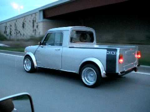 QMini Real Mini Pick up Grey