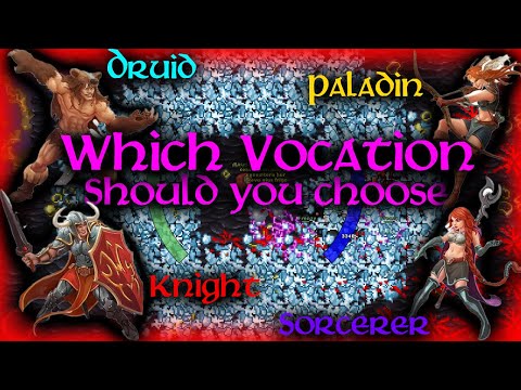 Which profession to choose? - Tibia 2023