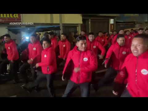 BANDA MI PERU 2024 RECEPCION DE BANDAS