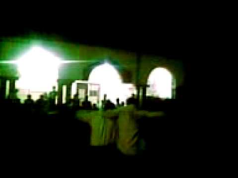 مظاهرة مسائية في بلدة المليحة الشرقية في ريف درعا تهنئ الشعب الليبي بمقتل القذافي