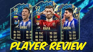 FIFA 22 TOTS Rafa, Taremi and Uribe Player Reviews