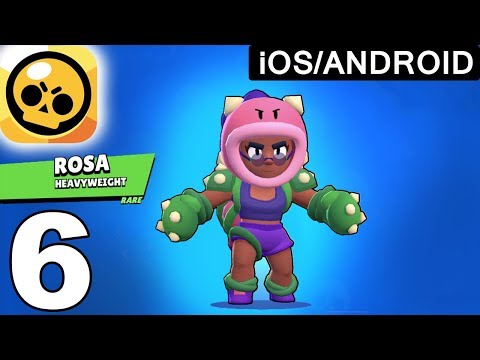 Brawl Stars - ROSA - Walkthrough part 6 (iOS Android)