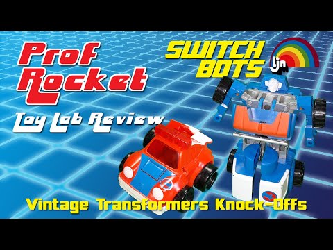 LJN Switchbots (Transformers Knock-Off) | Toy Lab Review #1 | Professor Rocket