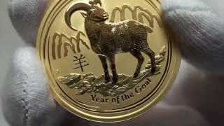 preview picture of video '2015 Year of the Goat gold bullion coins released by The Perth Mint'