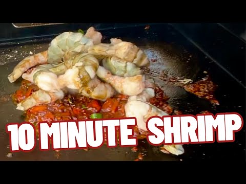 Quick and Easy 10 Minutes Sautéed Spicy Shrimp