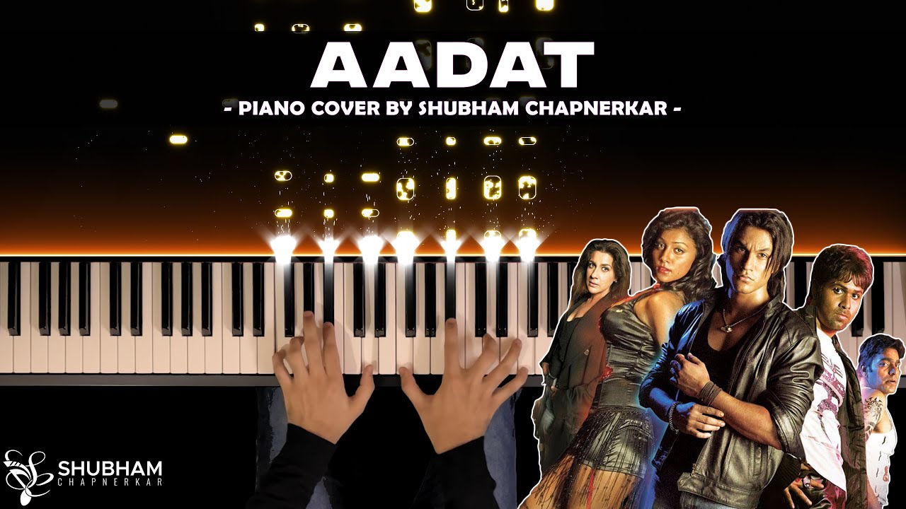 Aadat - Atif Aslam | Juda Ho Ke Bhi | (Piano Cover)