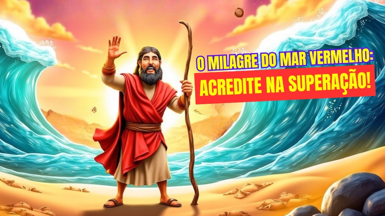 O Milagre do Mar Vermelho: Como a Fé Abriu um Caminho Impossível #MarVermelho #MilagreDeMoisés #Fé