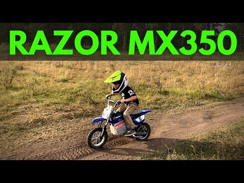 Razor MX350 Dirt Rocket Review [Kids electric dirt bike]