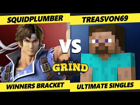 The Grind 162 - Squidplumber (Richter) Vs. Treasvon69 (Pikachu, Steve) Smash Ultimate - SSBU