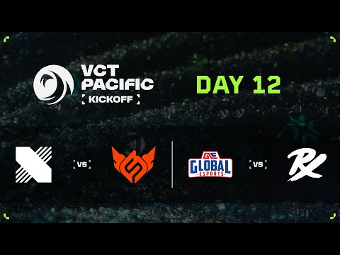 DRX vs FS / GE vs PRX - VCT Pacific - Kickoff - Lower Bracket R3 - Day 12