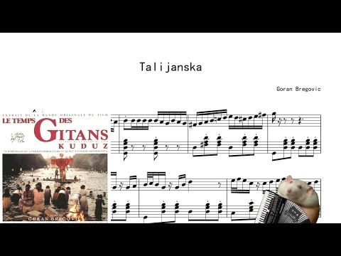Talijanska - Goran Bregovic & Emir Kusturica [Accordion Sheet Music]