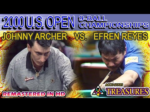 2000: Johnny ARCHER vs. Efren REYES - 25th US OPEN 9-BALL CHAMPIONSHIPS