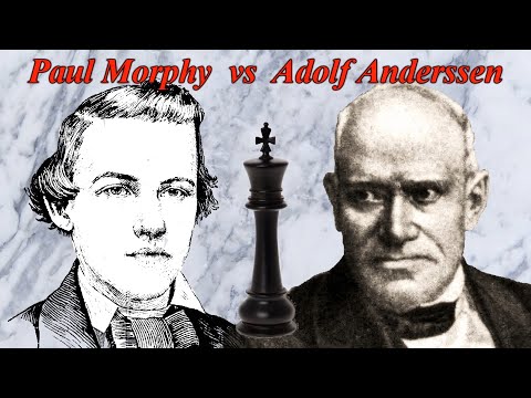 Annotated Chess Games 418 - Morphy vs Anderssen - Under Morphyna - 1858 [C39]