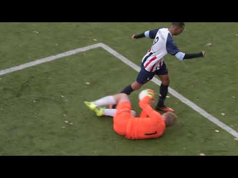 OLIVEO JO17-1 - Excelsior Maassluis JO17-2 voetbal wedstrijd