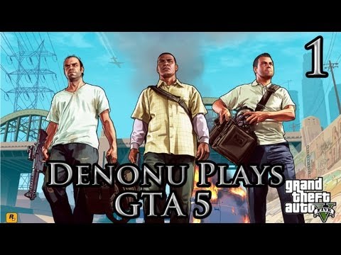 Denonu Plays Grand Theft Auto 5  Part 1  Live Commentary Xbox 360 1080p - (Denonu Plays)