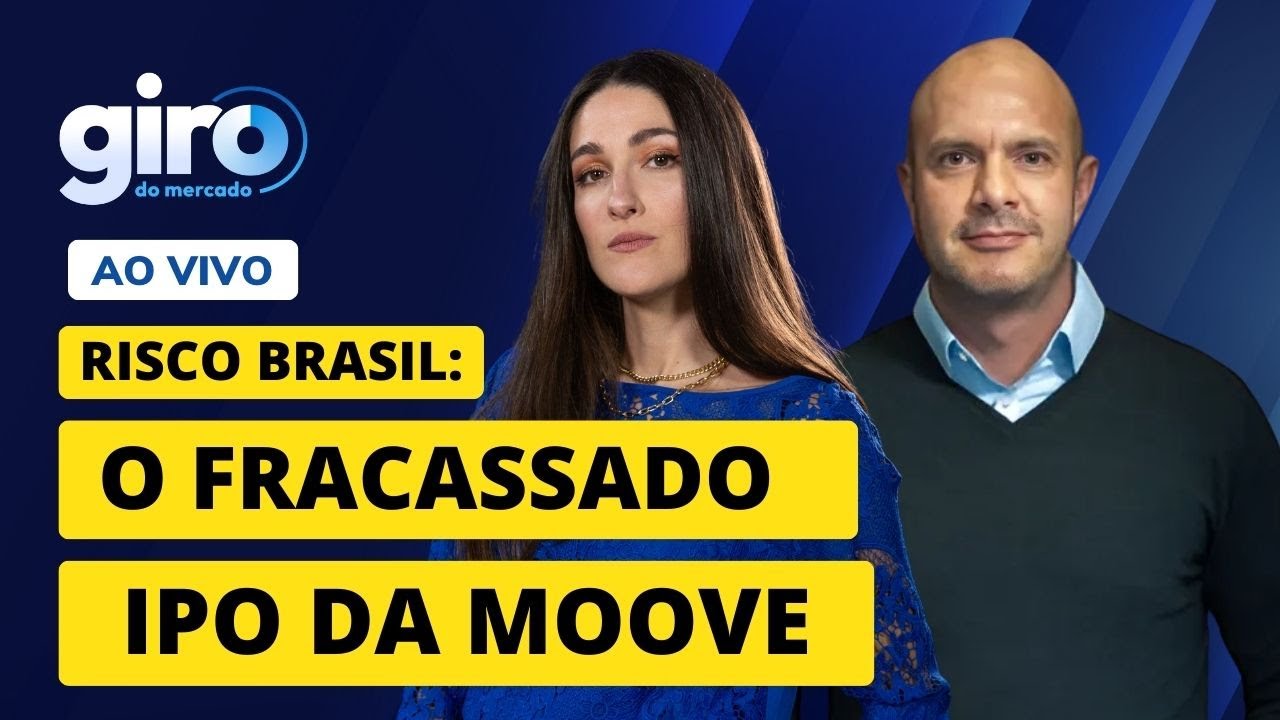 🔴 COSAN decide adiar IPO da MOOVE com RISCO BRASIL no radar | GIRO DO MERCADO AO VIVO