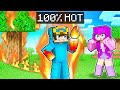 Nico Got 100% HOT In Minecraft!