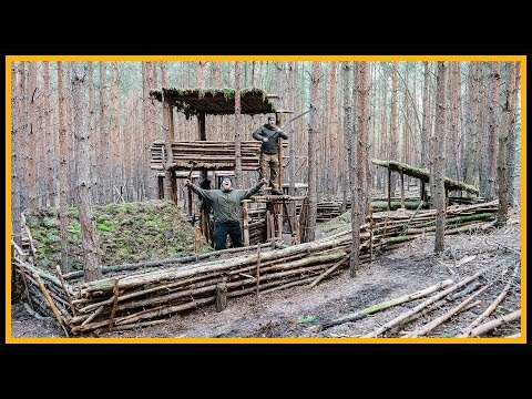 Bushcraft Camp [S04/E17] Neues Jahr, neues Glück - Lagerbau Outdoor Super Shelter