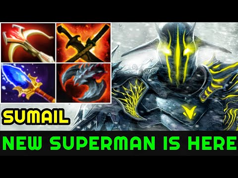 SumaiL [Sven] Crazy Attack Speed Scepter Flying Stun Unkillable Game 7.23 Dota 2