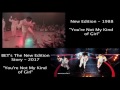 New Edition - "You're Not My Kind of Girl" Movie vs Real Life Comparison