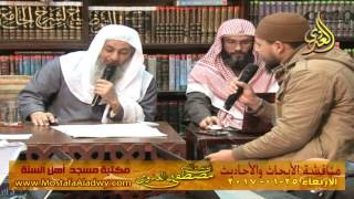 مناقشة الأبحاث والأحاديث بمكتبة مسجد أهل السنة بمنية سمنود 25 01 2017  6