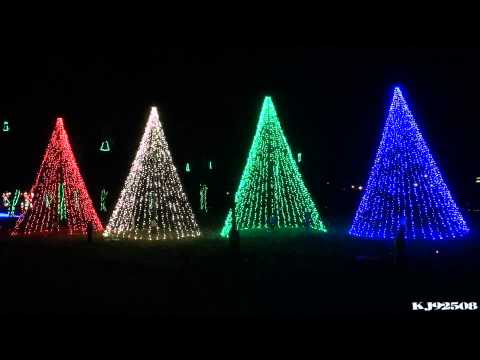 Christmas Light Show 2013 - Carol of the Bells (Nashville, TN)