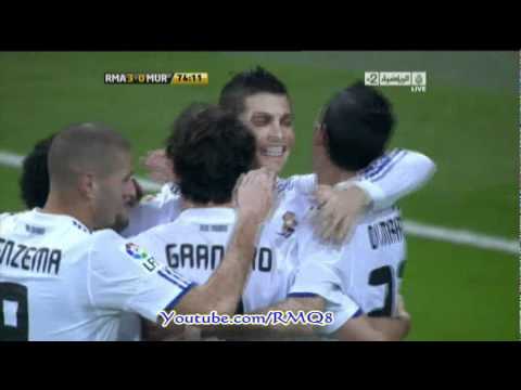 Real Madrid Vs Real Murcia All Goals [ 5-1 ] Away Round 32 Copa del Rey 2010-2011