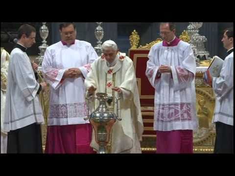 Benedict XVI Crismal mass 21.04.2011