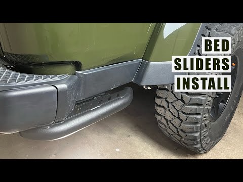 RedRock Bed Slider Install + Bumper Fix  (Gladiator Mojave) [ep 85]