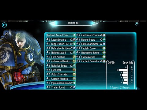 Good Deck 4: Thielogical (Aeonid Thiel) - Horus Heresy Legions