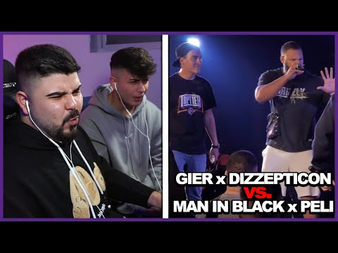KRASSES 2VS2 BATTLE!! 🤯🔥 GIER x DIZZEPTICON vs. MAN IN BLACK x PELI - TopTier Takeover | Reaction
