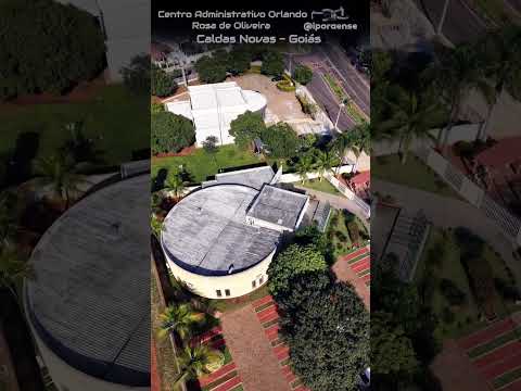 CALDAS NOVAS GOIÁS, PROJETO VISÃO AÉREA - CENTRO ADMINISTRATIVO.