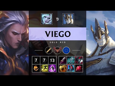 Viego Mid vs Galio - EUW Grandmaster Patch 25.11
