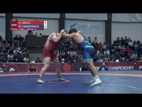GOLD FS - 125 kg: K. JARVIS (CAN) v. N. GWIAZDOWSKI (USA)