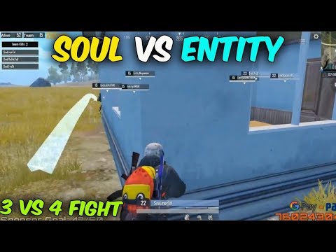 SOUL VS ENTITY II  3 VS 4 FIGHT II VILLAGER ESPORTS CUSTOM ROOM II G T C