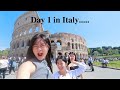 ALONE IN ITALY... (our first time & no itinerary!)