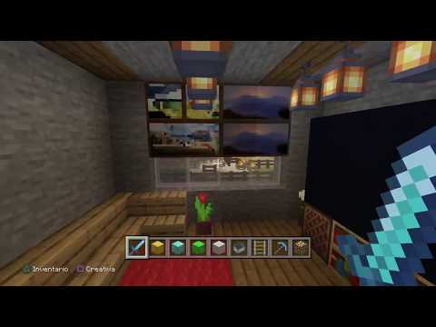 MINECRAFT PS4: IL PRIMO TOUR DEL NOSTRO MEGA VILLAGGIO!!!